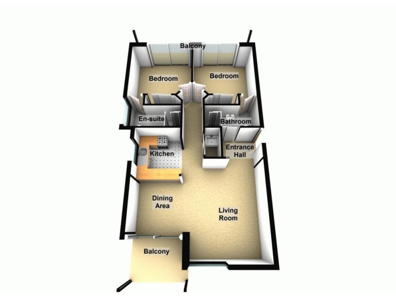 4/12 McGregor Avenue, Lutwyche QLD 4030 Floorplan