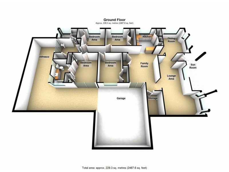 15 Armstrong Street, Wilsonton QLD 4350 Floorplan