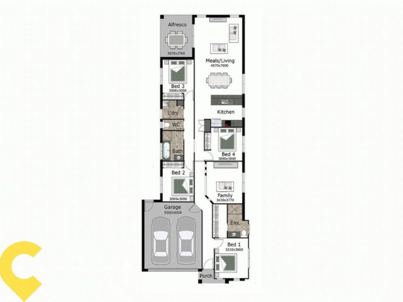 Redbank Plains QLD 4301 Floorplan