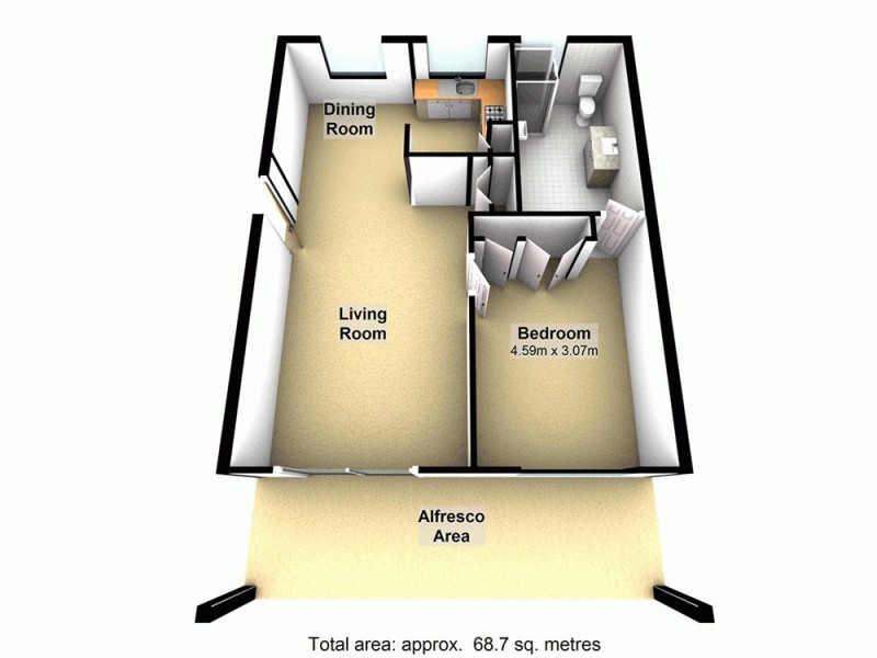 2/58 Douglas Street, Greenslopes QLD 4120 Floorplan