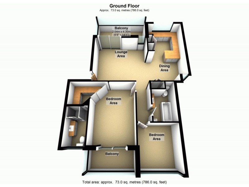 5/21 Pilba Street, Chermside QLD 4032 Floorplan