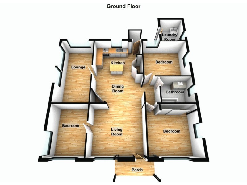 19 Herbertson Road, Carina Heights QLD 4152 Floorplan