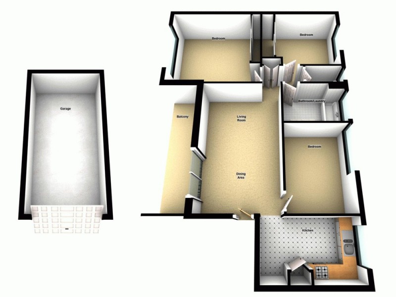 7/191 Allen Street, Hamilton QLD 4007 Floorplan