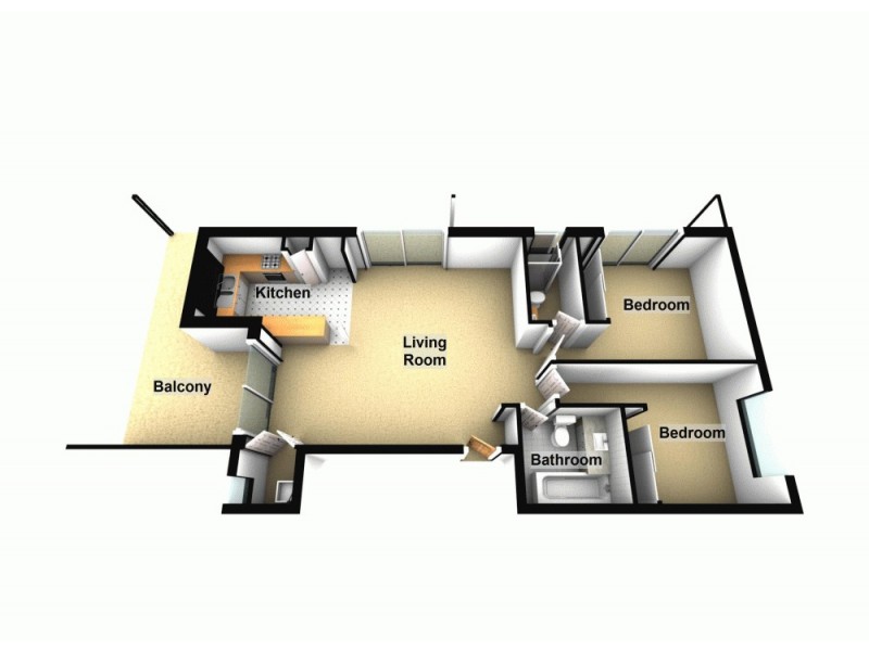 8/3 Shottery Street, Yeronga QLD 4104 Floorplan