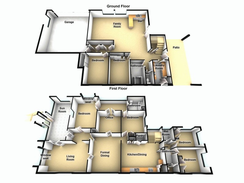 129 Oriel Road, Ascot QLD 4007 Floorplan
