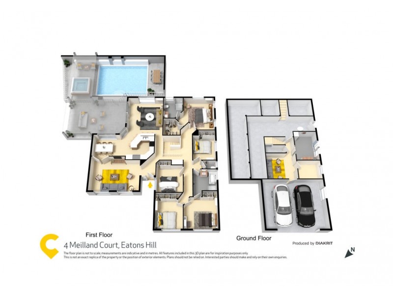 4 Meilland Court, Eatons Hill QLD 4037 Floorplan