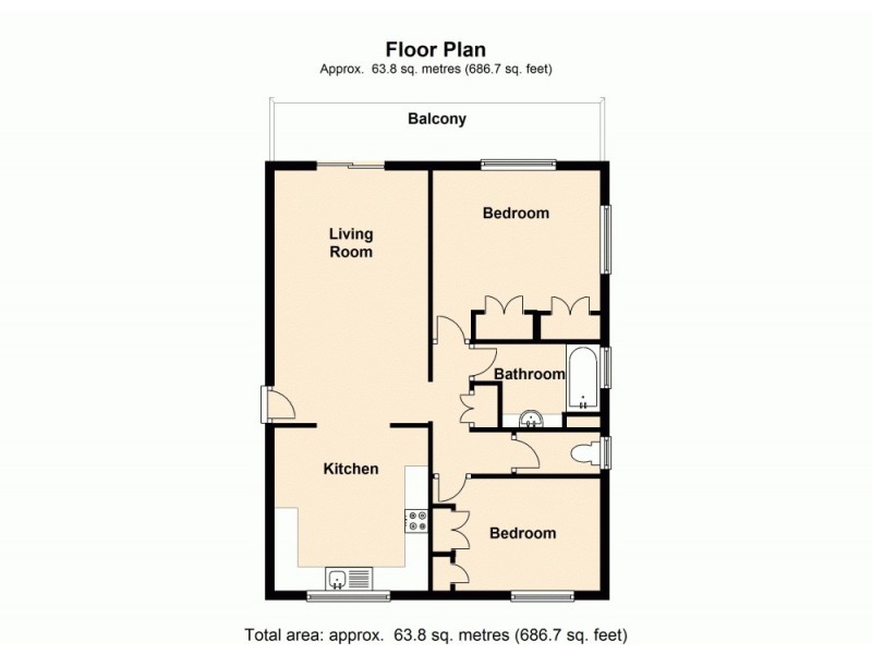 6/133 Brook Street, Lutwyche QLD 4030 Floorplan