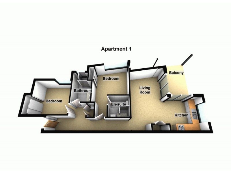 1-7/259 Wynnum Road, Norman Park QLD 4170 Floorplan