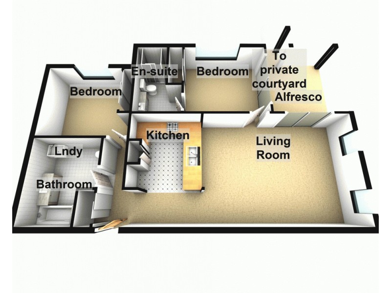 1/22-26 School Road, Stafford QLD 4053 Floorplan
