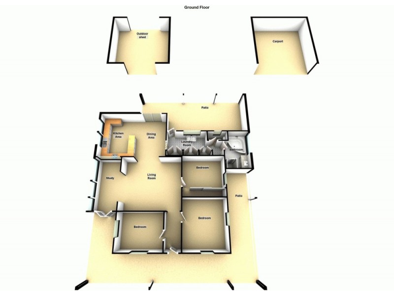 292 James Street, Harristown QLD 4350 Floorplan