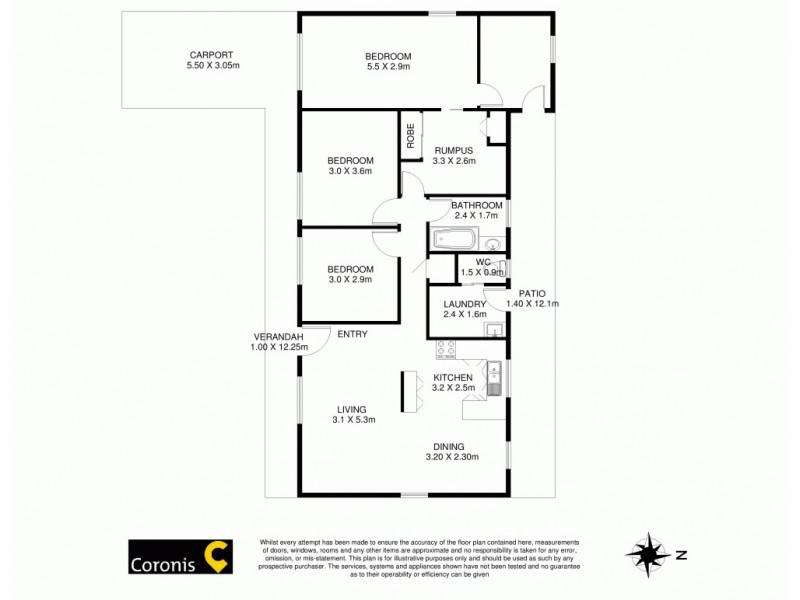 11 Banksia Street, Newtown QLD 4350 Floorplan