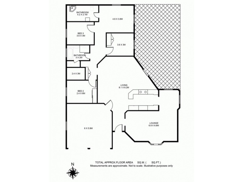 3 Bunkers Hill School Road, Westbrook QLD 4350 Floorplan