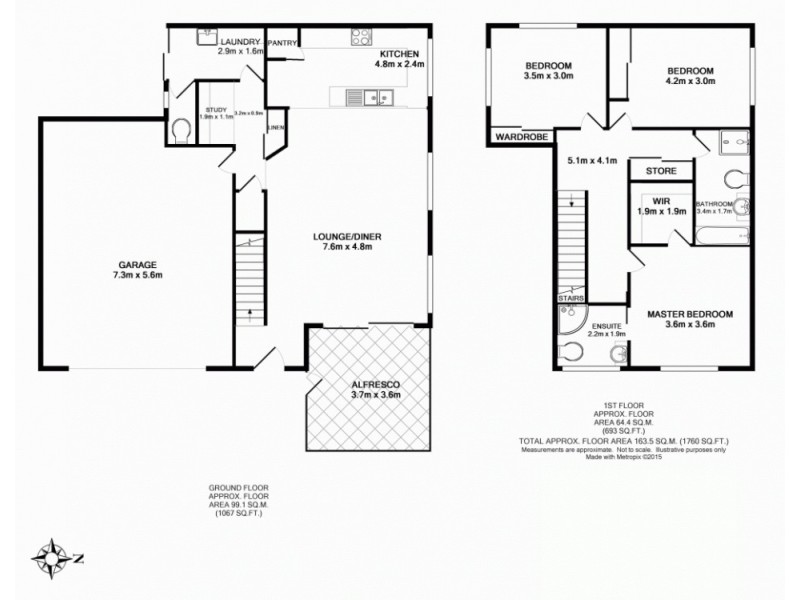 2/1 Sander Street, Rangeville QLD 4350 Floorplan