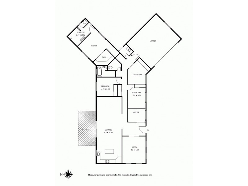 4 Preece Drive, Highfields QLD 4352 Floorplan