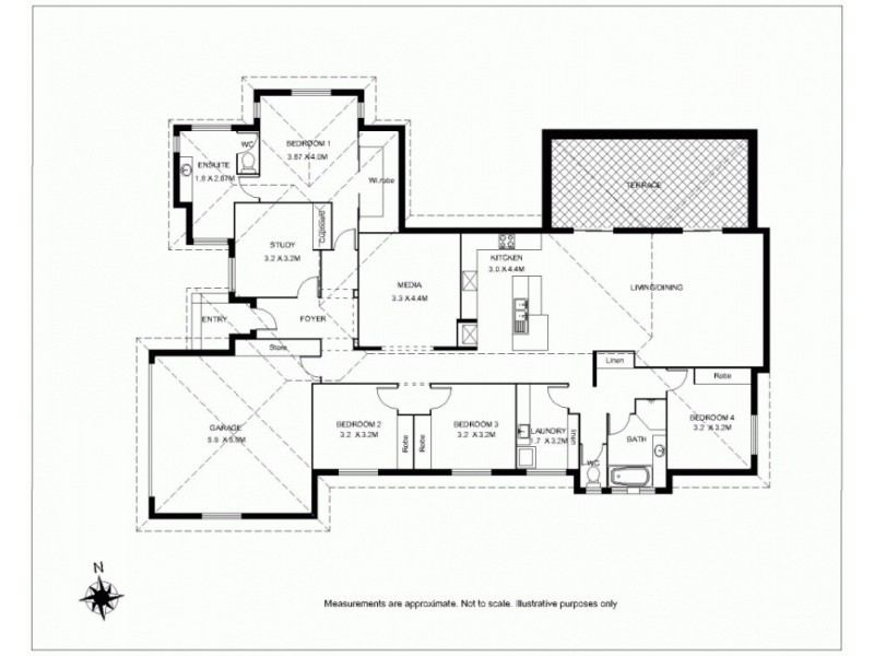6 Bennett Street, Kleinton QLD 4352 Floorplan
