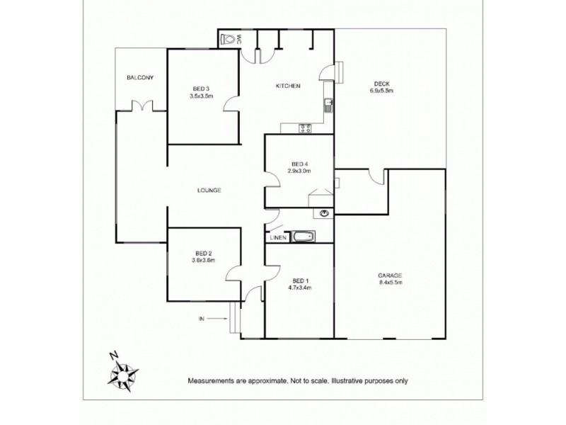 5 Swallow Court, Newtown QLD 4350 Floorplan