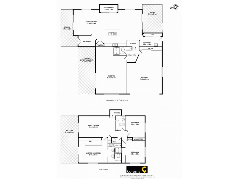 17 Mountview Court, Highfields QLD 4352 Floorplan