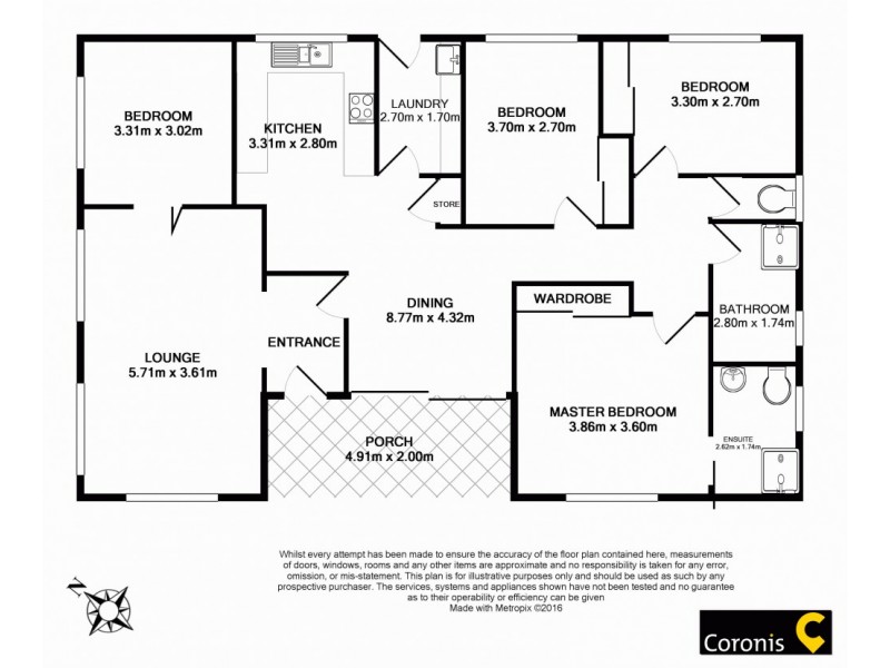 11 Maplewood Drive, Darling Heights QLD 4350 Floorplan