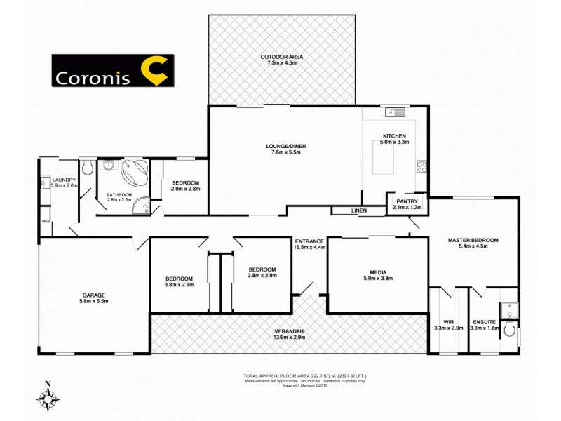 228 Meringandan Road, Kleinton QLD 4352 Floorplan