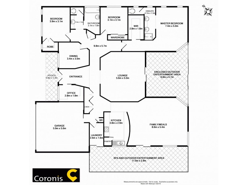 15 Kimdon Crescent, Highfields QLD 4352 Floorplan