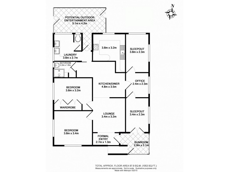 7 Katherine Street, North Toowoomba QLD 4350 Floorplan