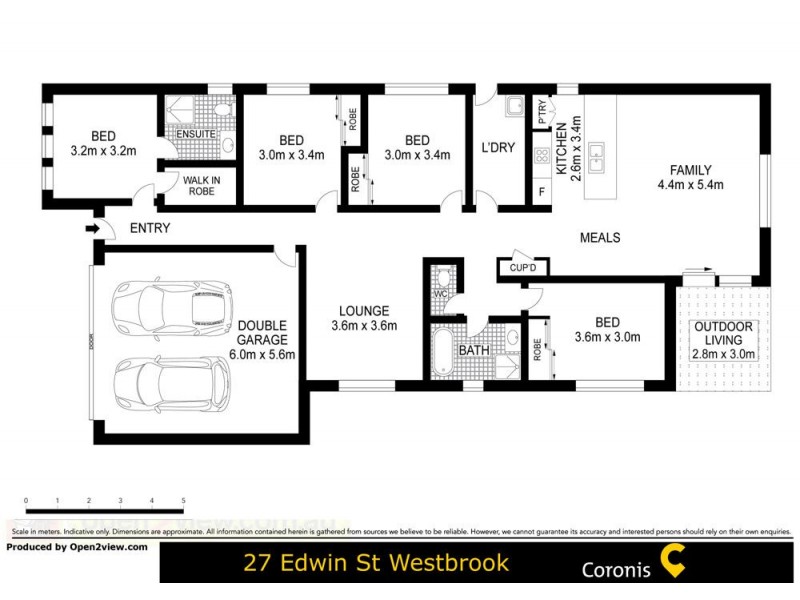 27 Edwin Street, Westbrook QLD 4350 Floorplan