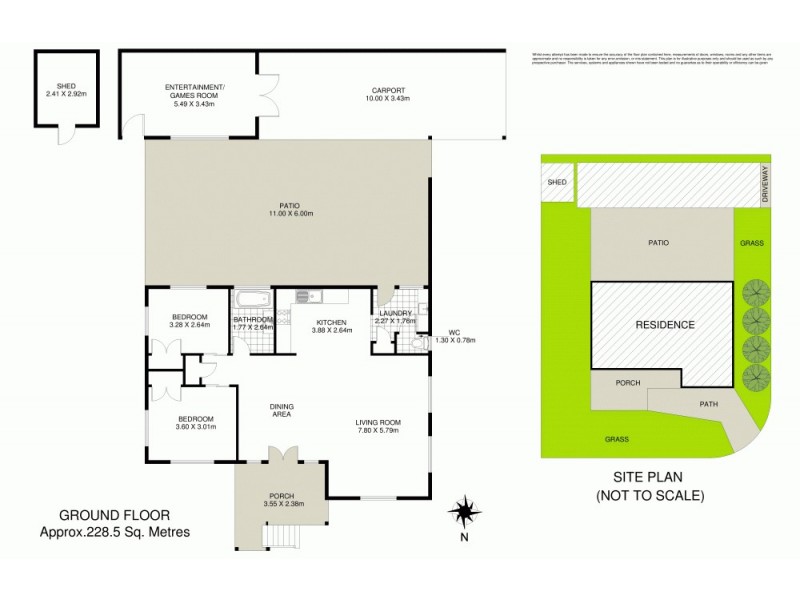 8 Coleridge Street, Stafford Heights QLD 4053 Floorplan
