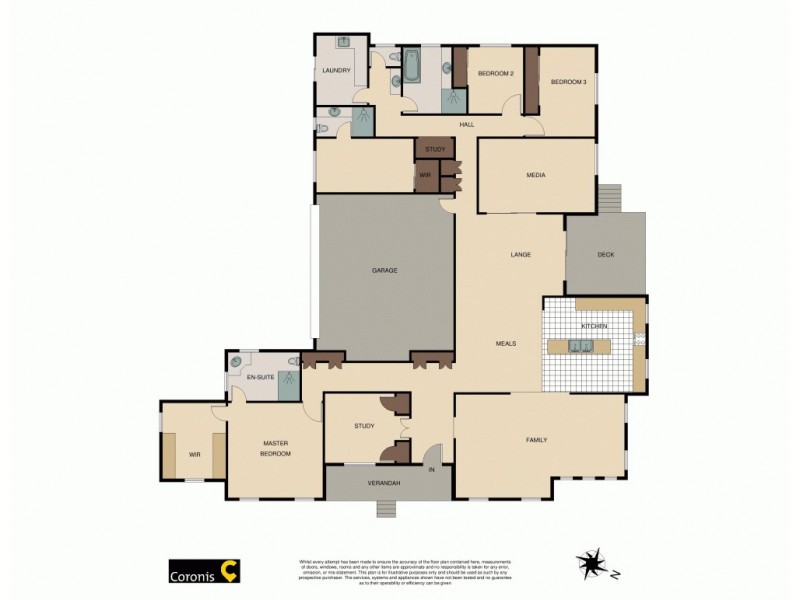 2 Colman Drive, Middle Ridge QLD 4350 Floorplan