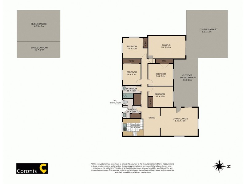 14 Rye Street, Wilsonton QLD 4350 Floorplan
