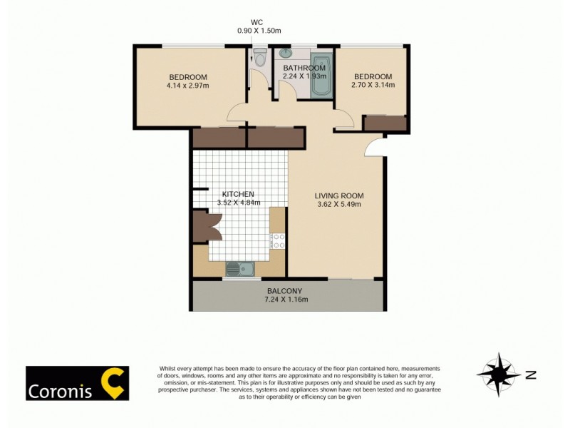 2/72 Swinburne Street, Lutwyche QLD 4030 Floorplan