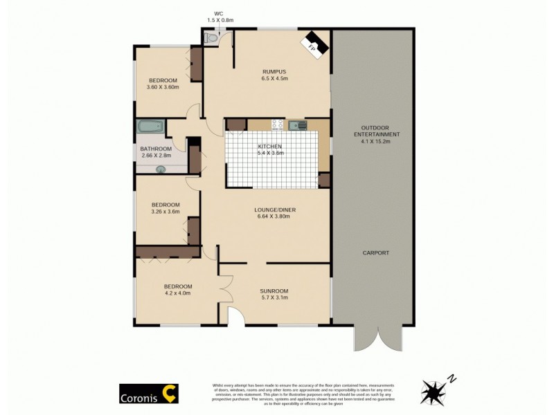 3 Wieck Street, Newtown QLD 4350 Floorplan