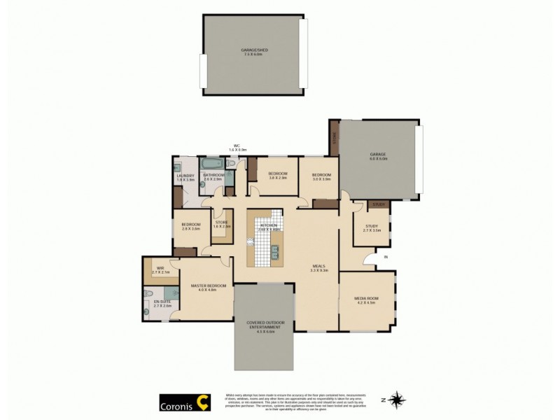 5 Wagtail Drive, Highfields QLD 4352 Floorplan