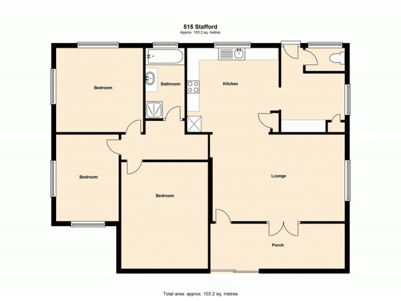 515 Stafford Road, Stafford QLD 4053 Floorplan