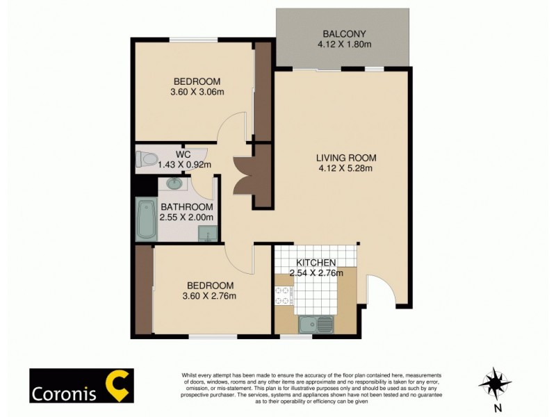 5/22 Rode Road, Wavell Heights QLD 4012 Floorplan