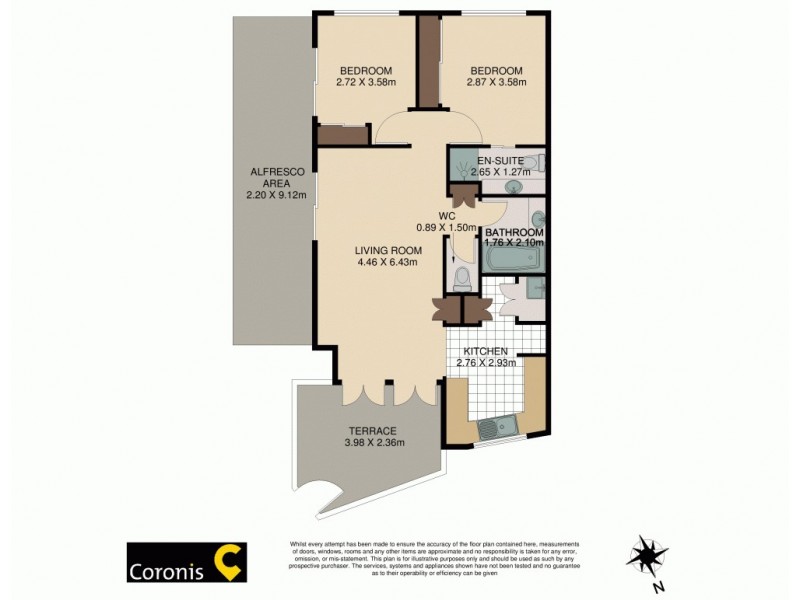 2/21 Wolseley Street, Clayfield QLD 4011 Floorplan