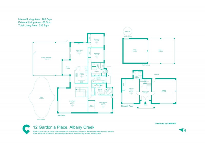 12 Gardonia Place, Albany Creek QLD 4035 Floorplan