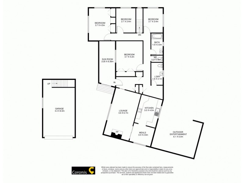 1 Beck Street, Mount Lofty QLD 4350 Floorplan