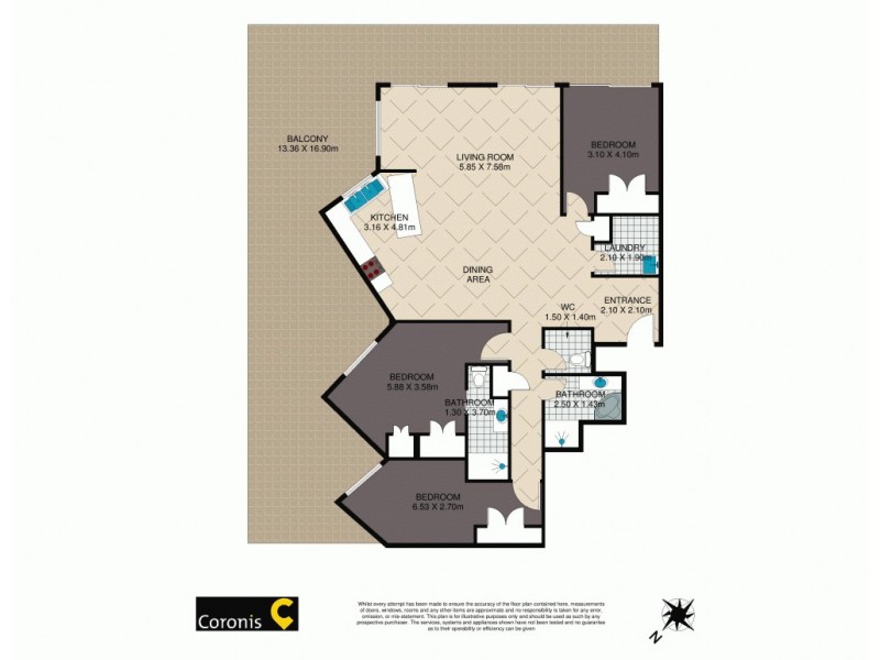 2/26 Rees Avenue, Clayfield QLD 4011 Floorplan