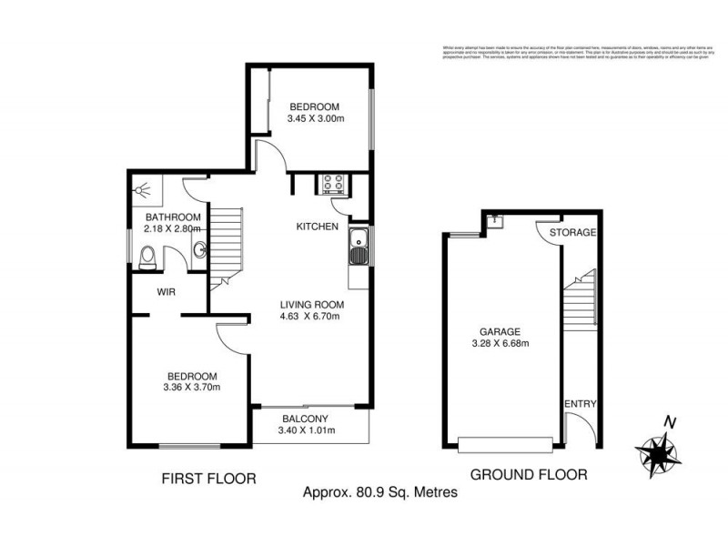 2/71 Sibley Rd, Wynnum West QLD 4178 Floorplan