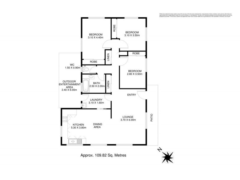 12 Patrick Street, Harristown QLD 4350 Floorplan
