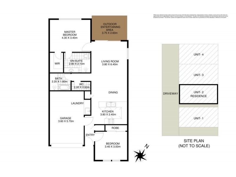 2/20 Camborne Street, Kleinton QLD 4352 Floorplan