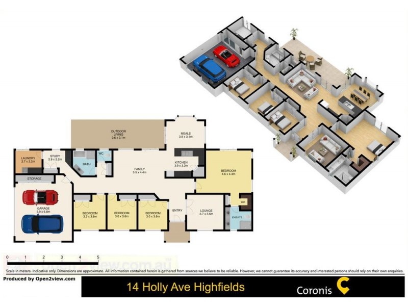14 Holly Avenue, Highfields QLD 4352 Floorplan