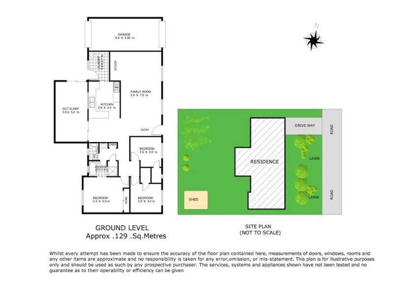 7 Moore Crescent, Wilsonton QLD 4350 Floorplan
