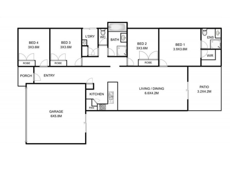 20 Kurrawa Crescent, Glenvale QLD 4350 Floorplan