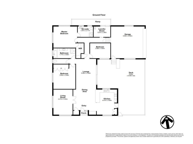 1 Yaldara Street, Carseldine QLD 4034 Floorplan
