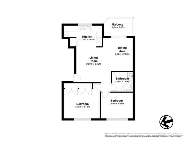 4/61 Haig Street, Gordon Park QLD 4031 Floorplan
