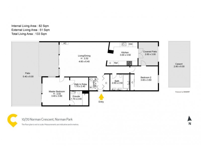 10/70 Norman Crescent, Norman Park QLD 4170 Floorplan