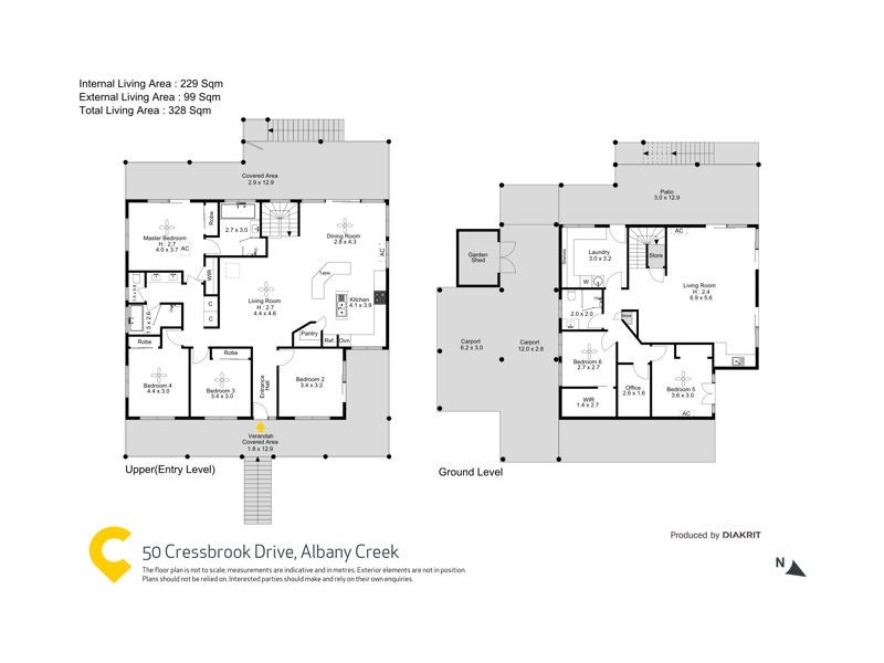 50 Cressbrook Drive, Albany Creek QLD 4035 Floorplan