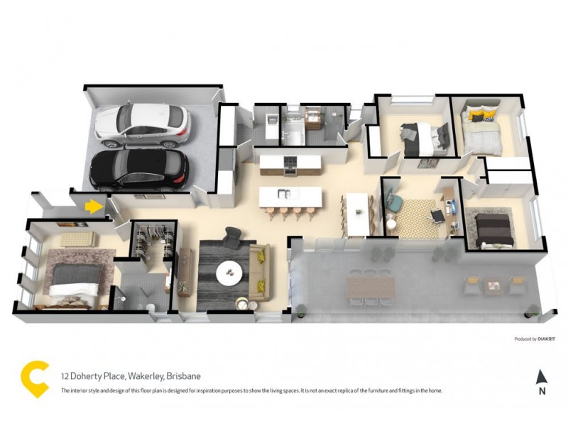 12 Doherty Place, Wakerley QLD 4154 Floorplan