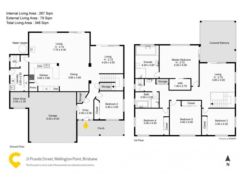 21 Prunda Circuit, Wellington Point QLD 4160 Floorplan